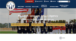 Desktop Screenshot of michiganveterans.com